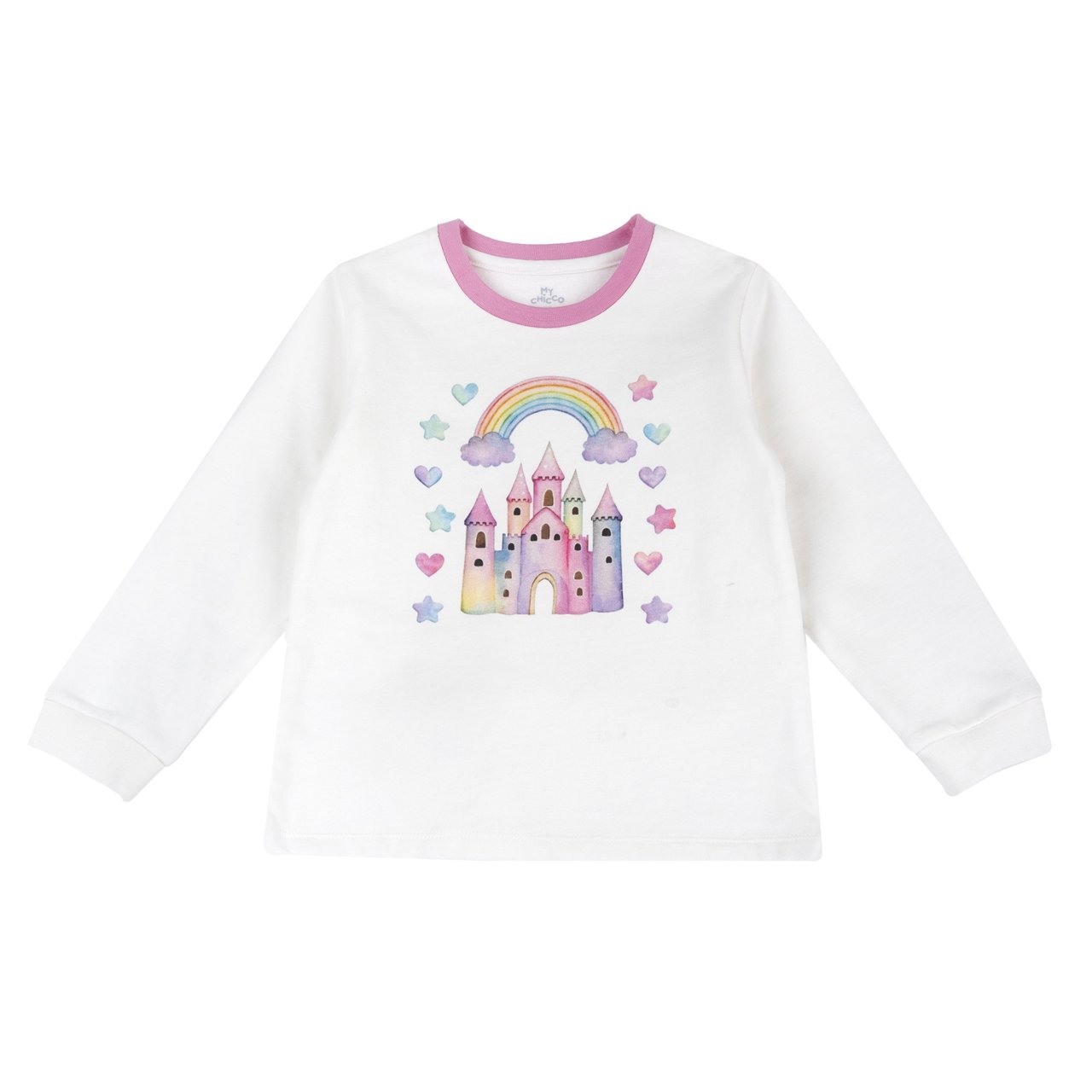Pigiama lungo in felpa Chicco - 2