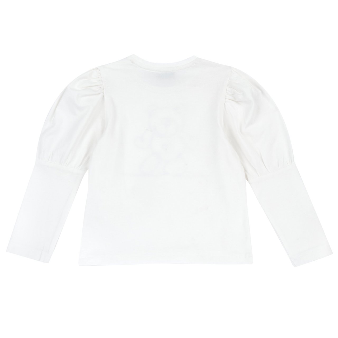 Camisola de Manga Comprida Branca com Ursinho Chicco - 1