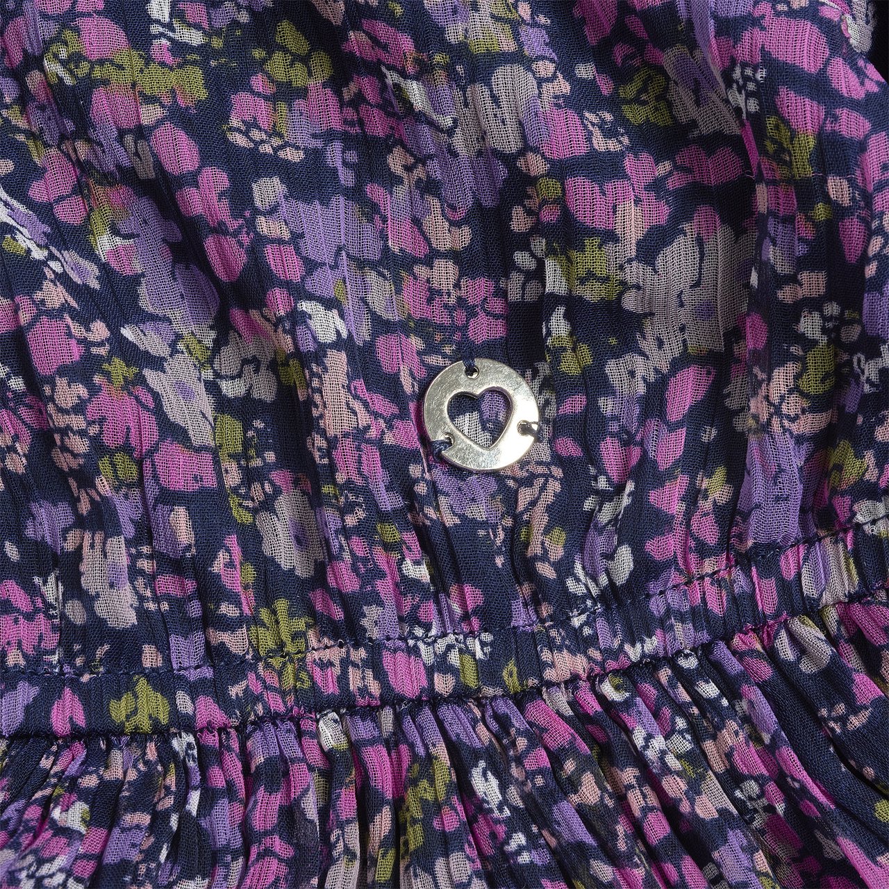 Robe &agrave; manches longues avec imprim&eacute; floral Chicco - 2
