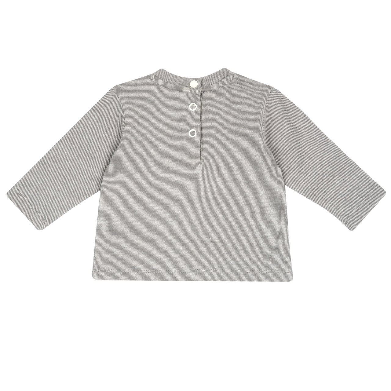 Camisola de Manga Comprida Cinzenta com Carrinhos Chicco - 1
