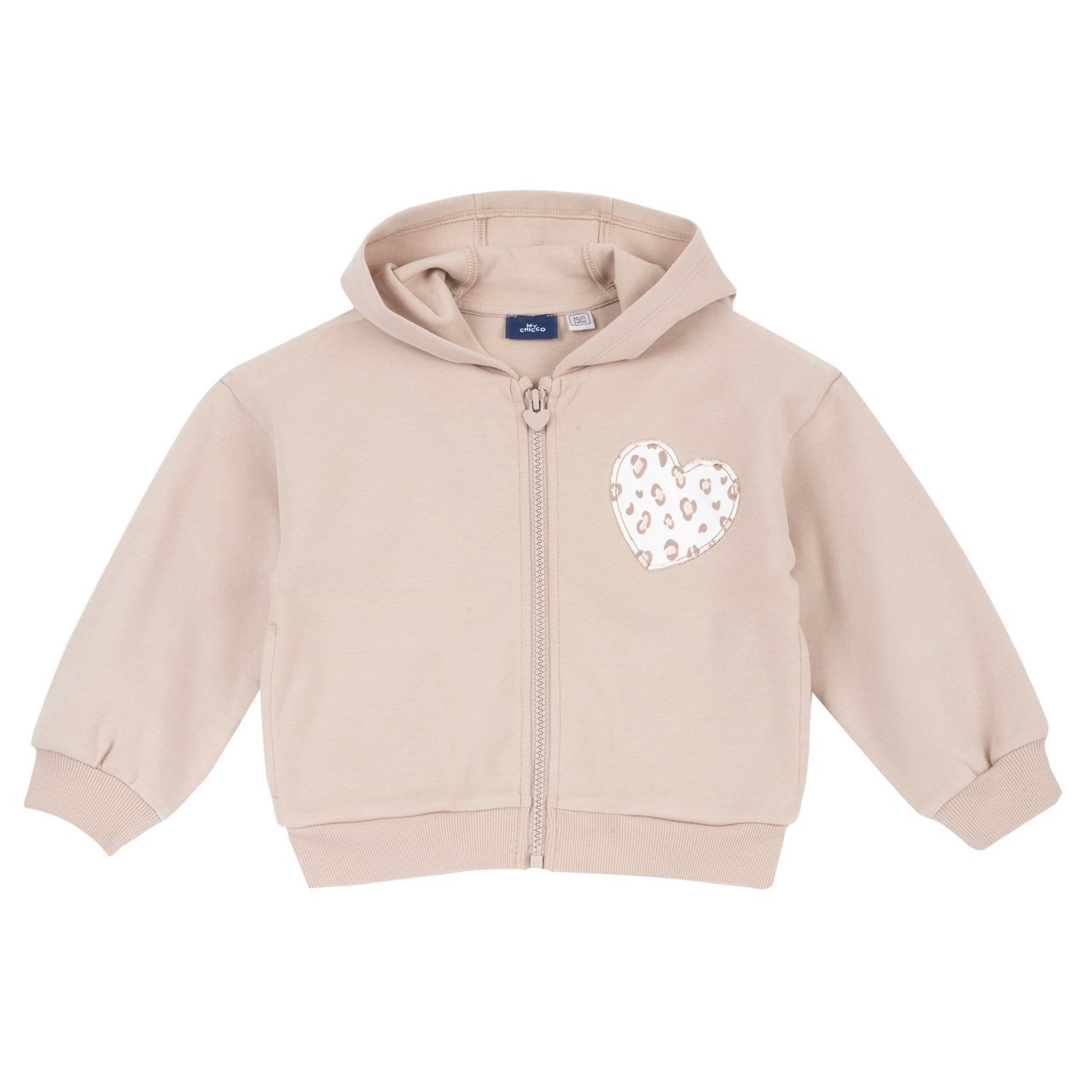 Felpa con cappuccio e zip  Chicco - 0