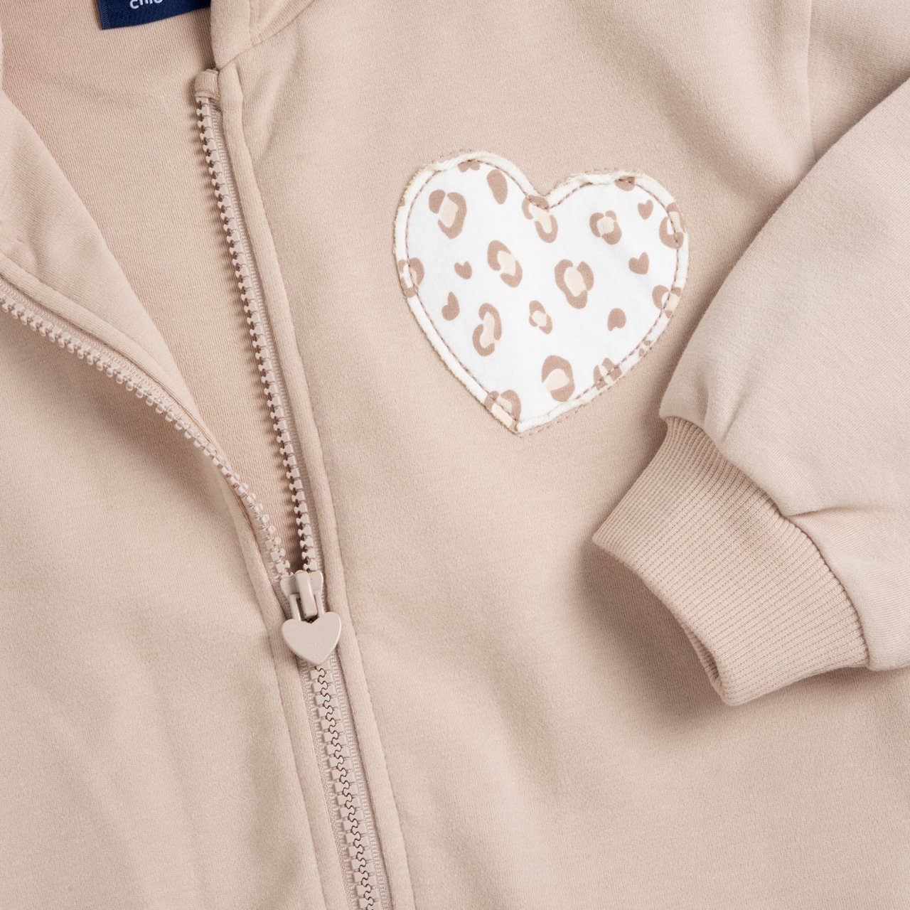 Felpa con cappuccio e zip  Chicco - 2