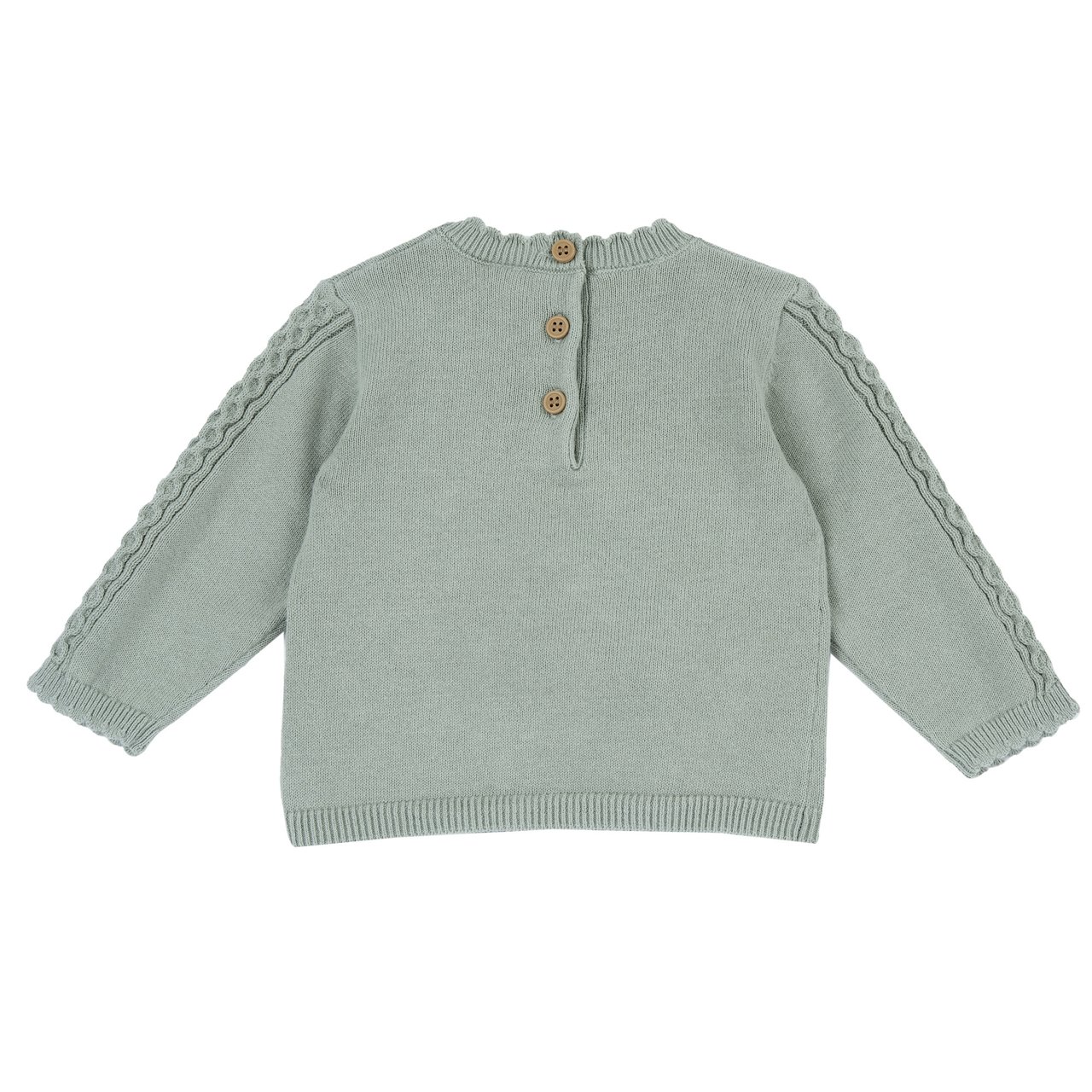 Camiseta de Punto Verde con Conejito Chicco - 2