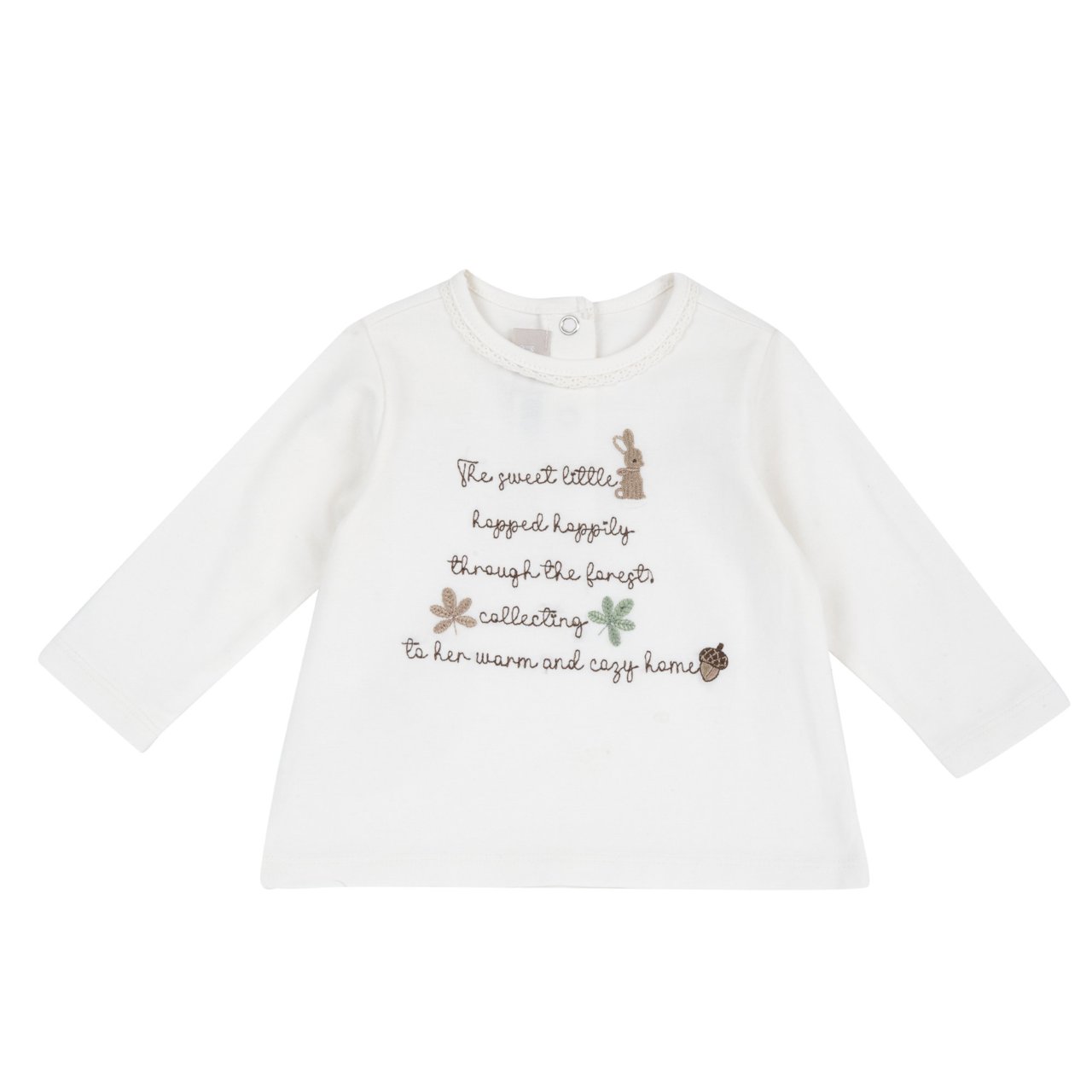 Camiseta Blanca con Frase Chicco - 0