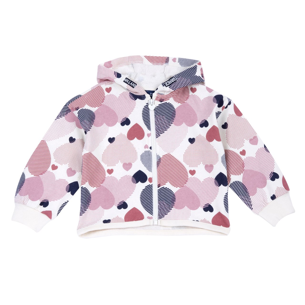 Sudadera de Cremallera con Corazones Chicco - 0