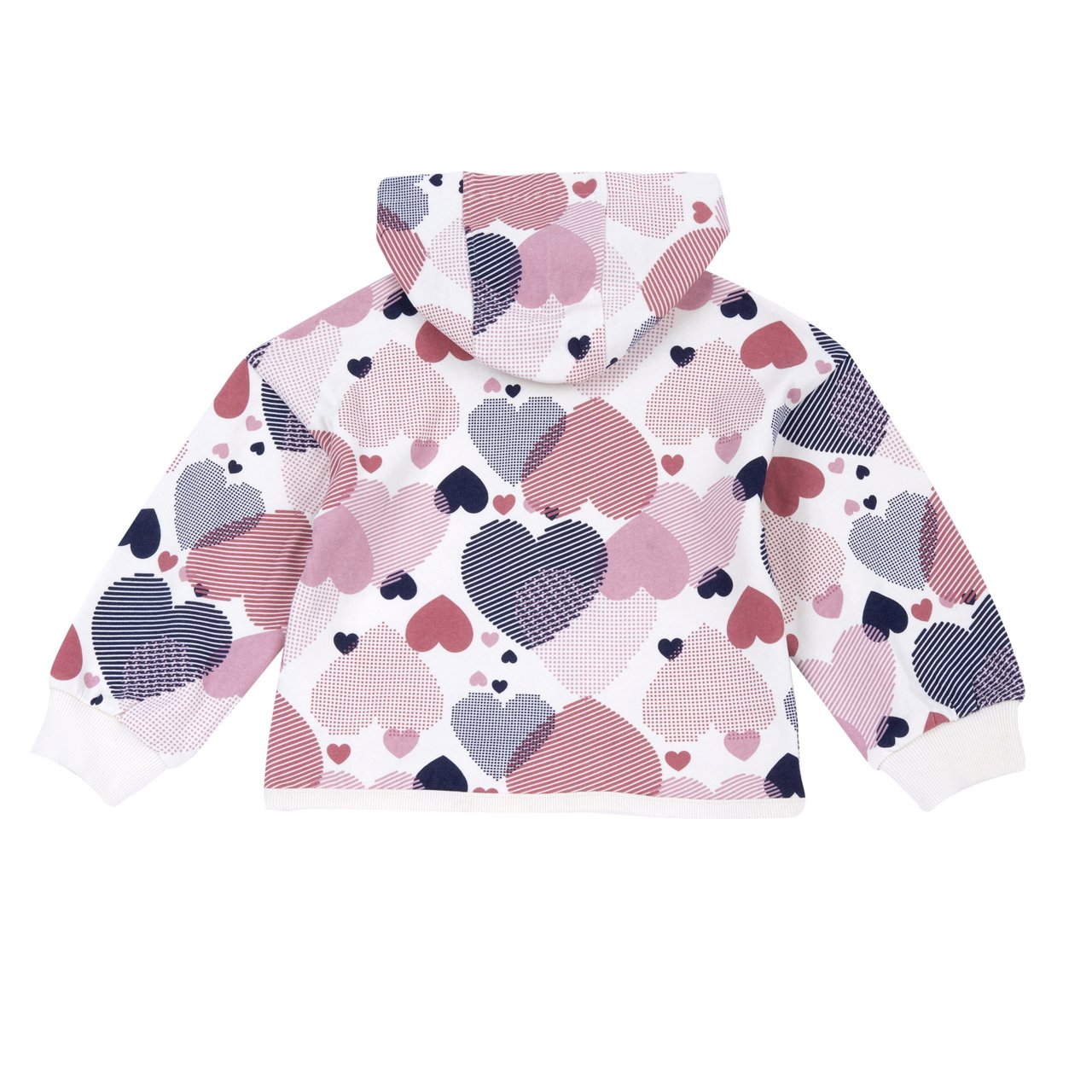 Sudadera de Cremallera con Corazones Chicco - 1