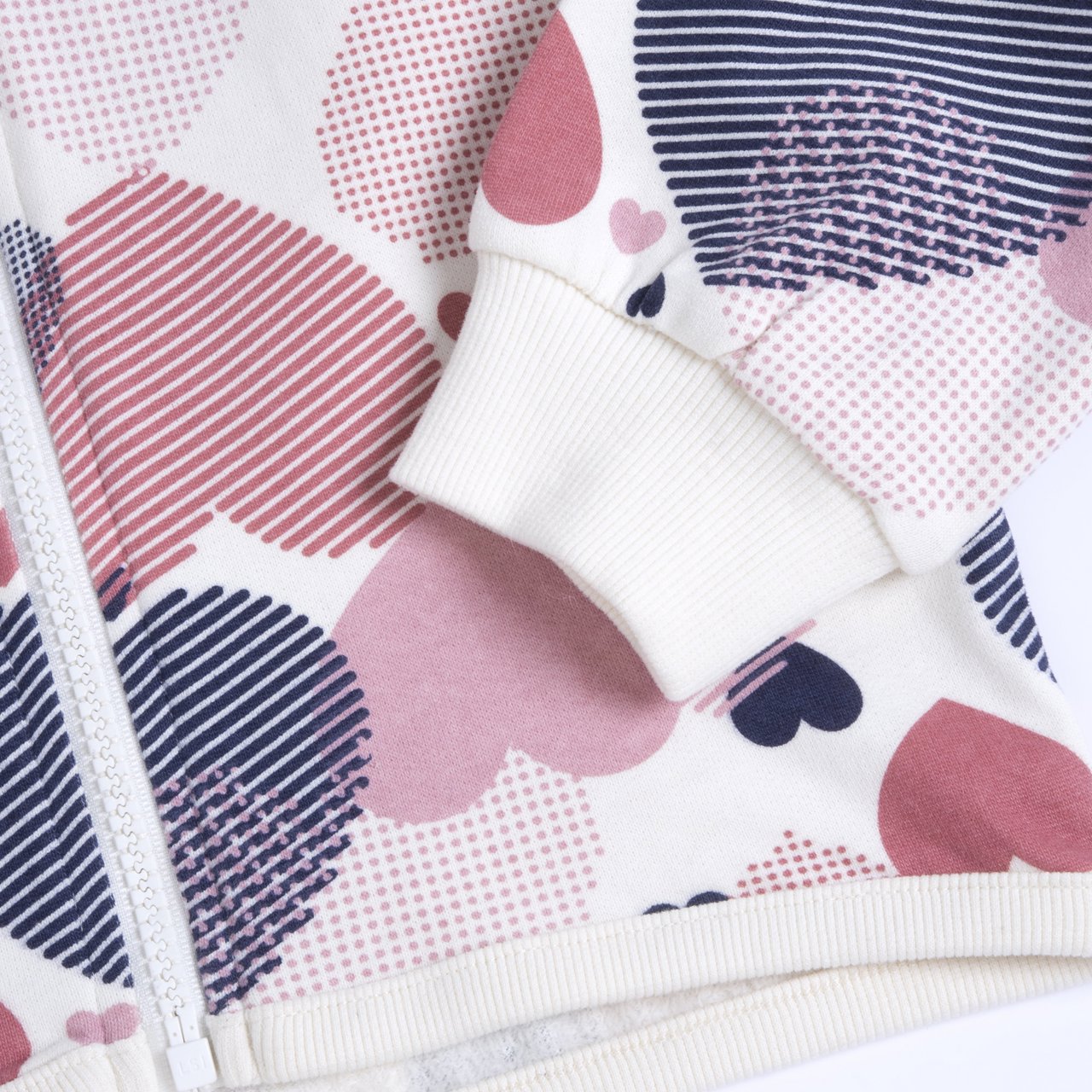 Sudadera de Cremallera con Corazones Chicco - 2