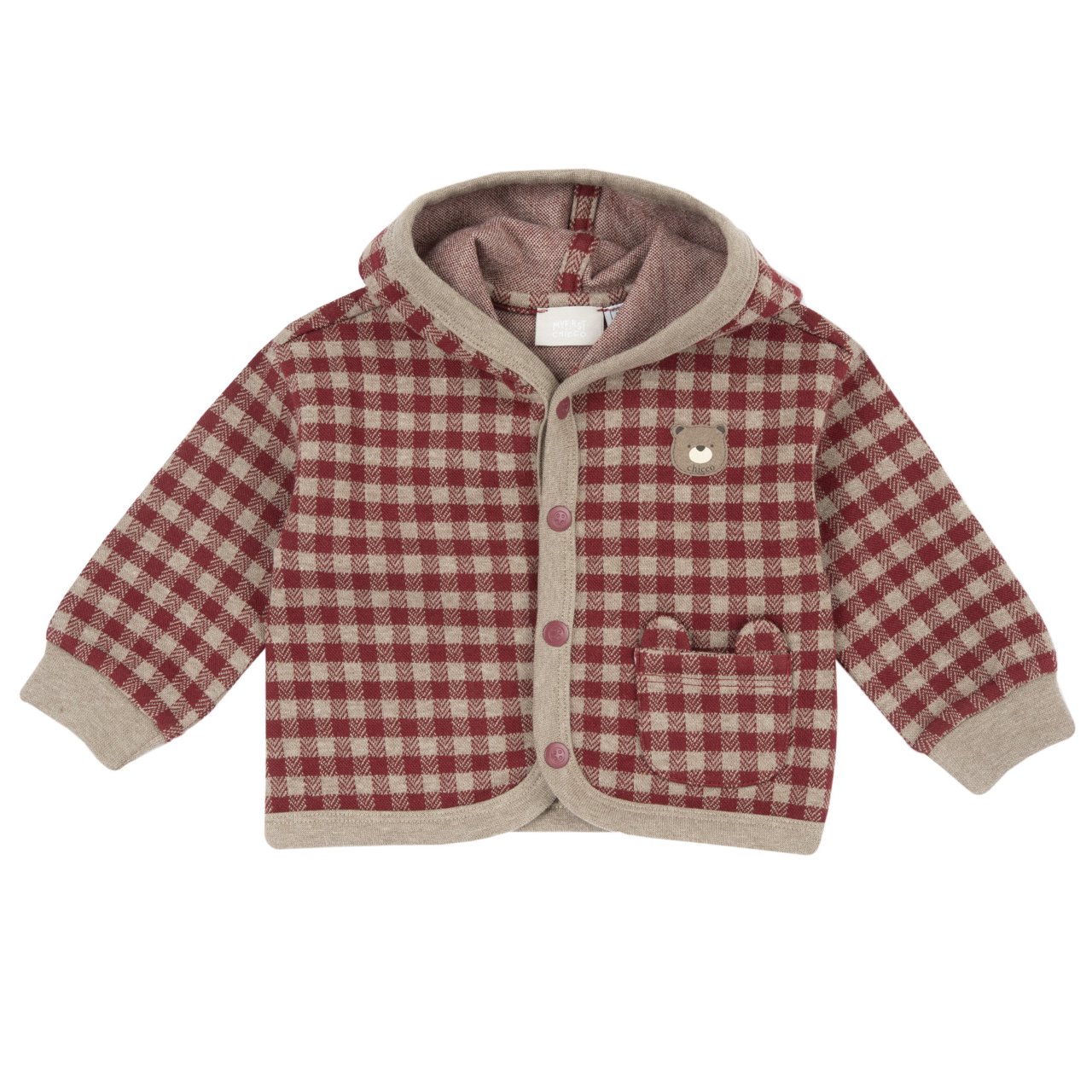 Cardigan con cappuccio Chicco - 0