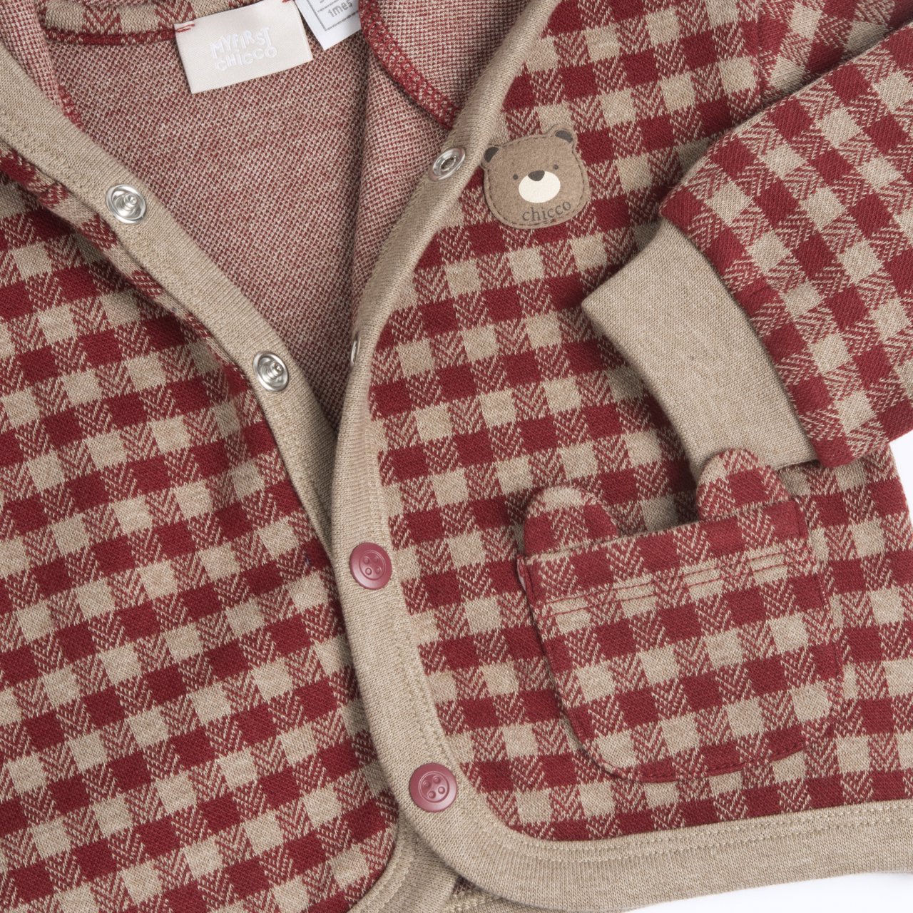 Cardigan con cappuccio Chicco - 2