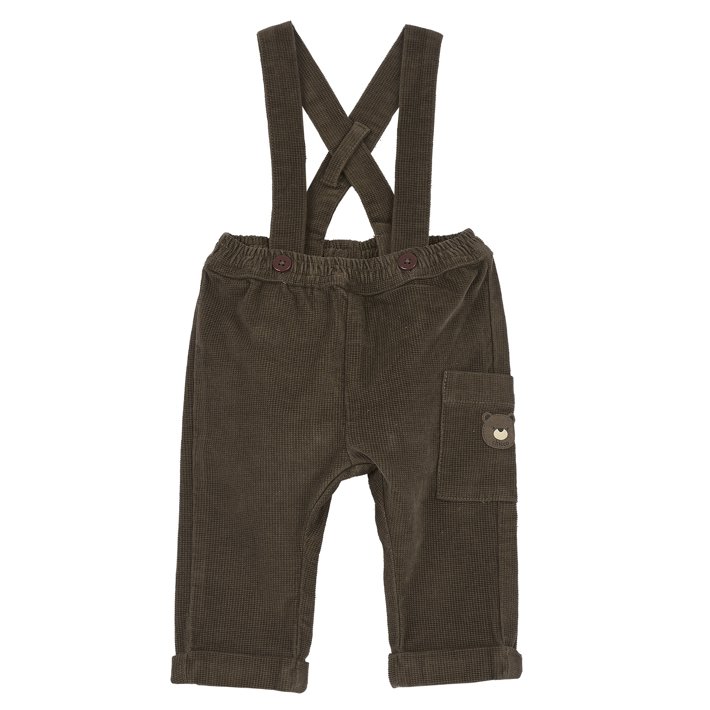 Pantalones Verdes con Tirantes