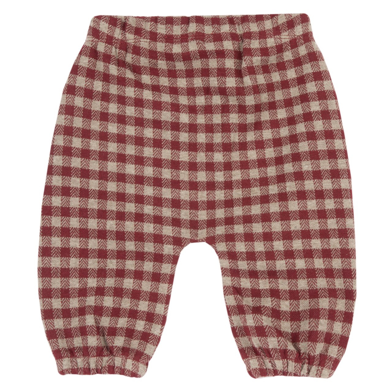 Pantalones a Cuadros Rojos Chicco - 1