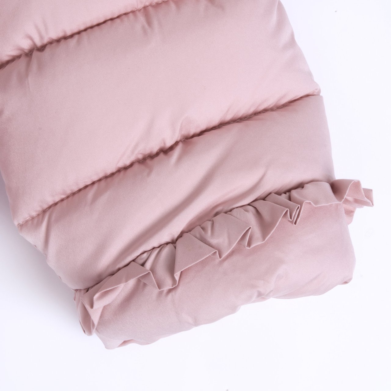 Abrigo Acolchado Rosa con Pelo Chicco - 4