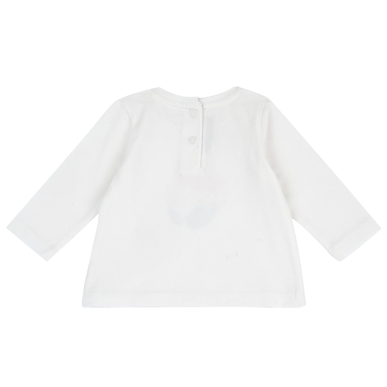 Camiseta Blanca con Flor Chicco - 1