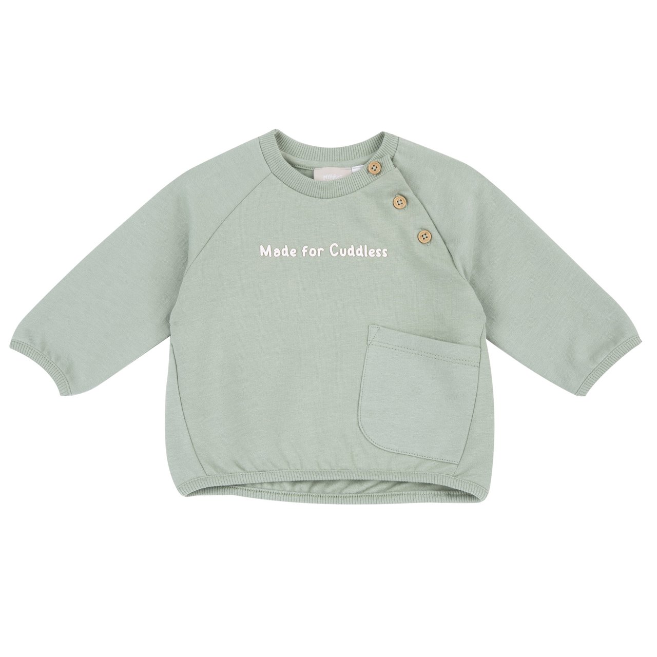 Sudadera de Ch&aacute;ndal Verde "Made For Cuddles" Chicco - 0