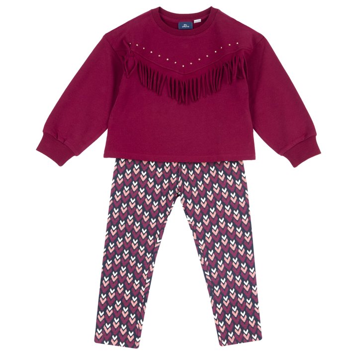 Completo felpa con leggings