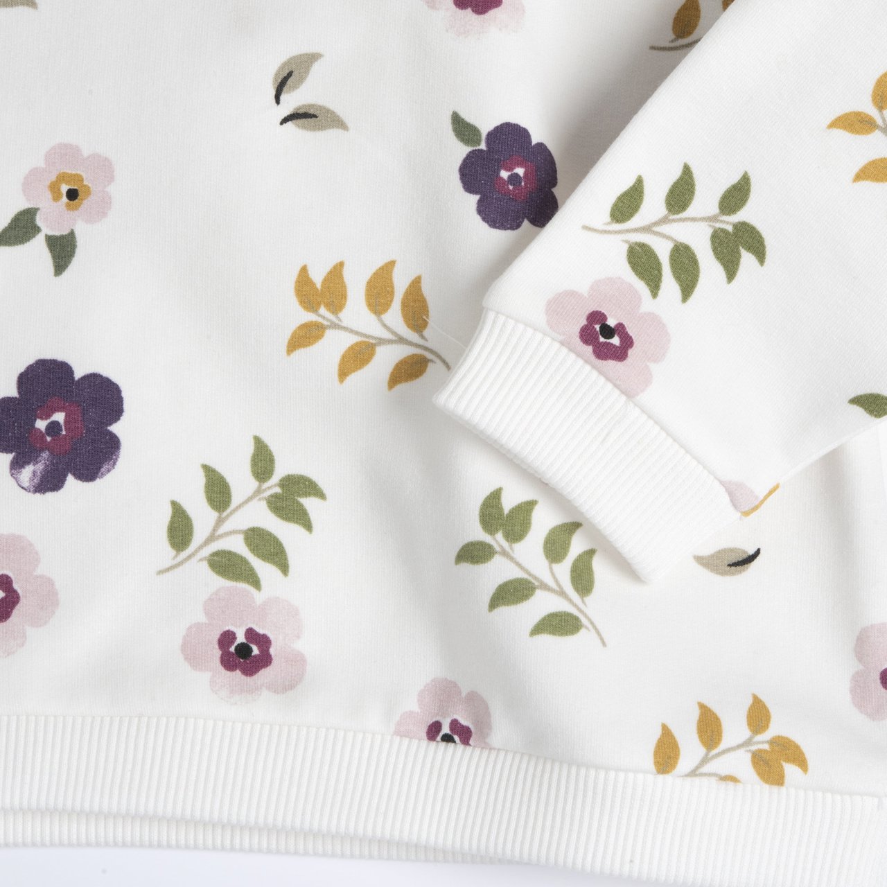 Conjunto de Camisola com Flores e Leggings Rosa Chicco - 5