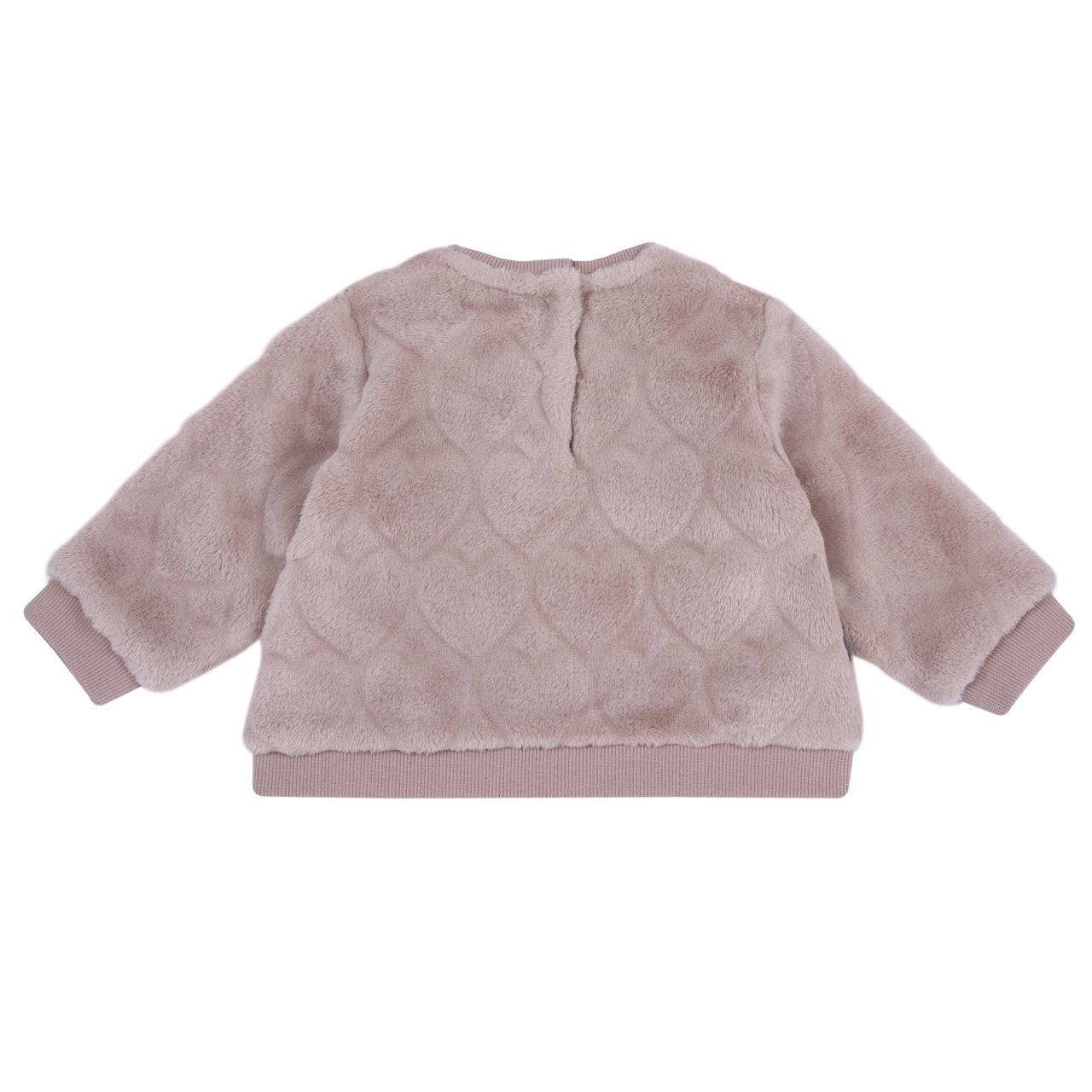 Camisola de Pelo Rosa com Cora&ccedil;&otilde;es Chicco - 1