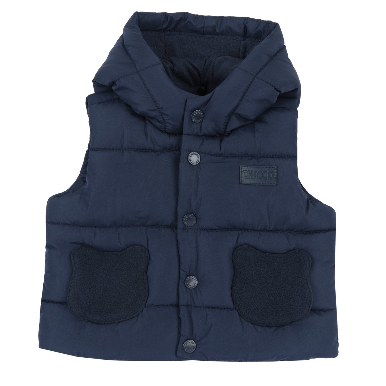 Gilet imbottito con cappuccio Chicco - 0