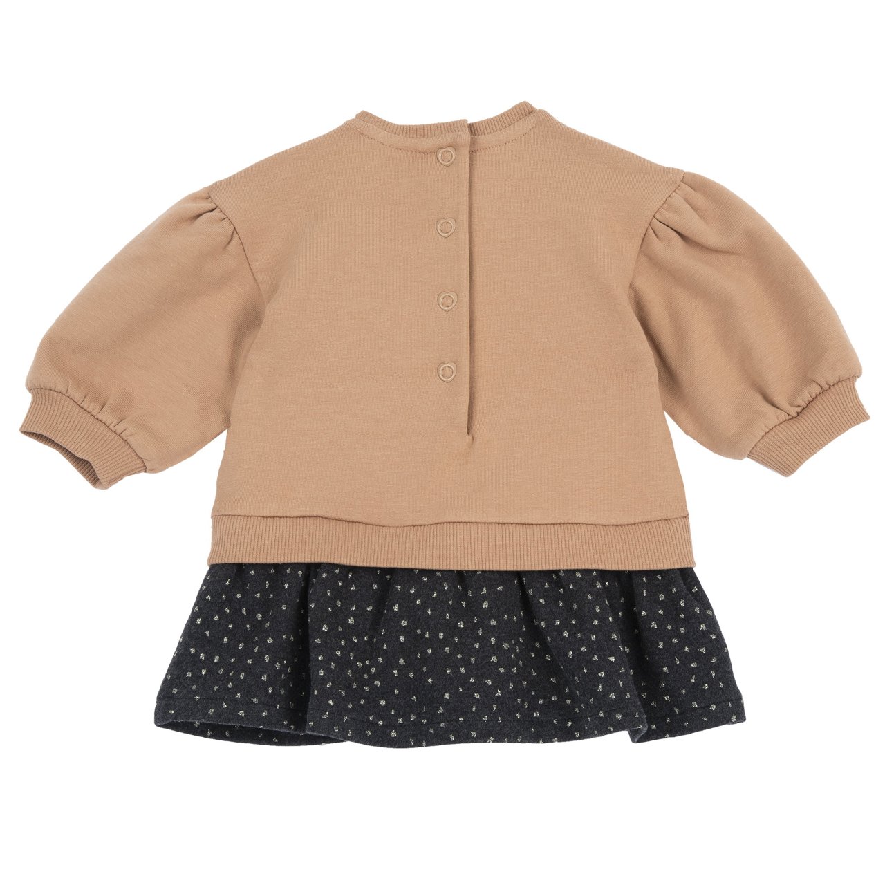 Vestito manica lunga con balze Chicco - 1