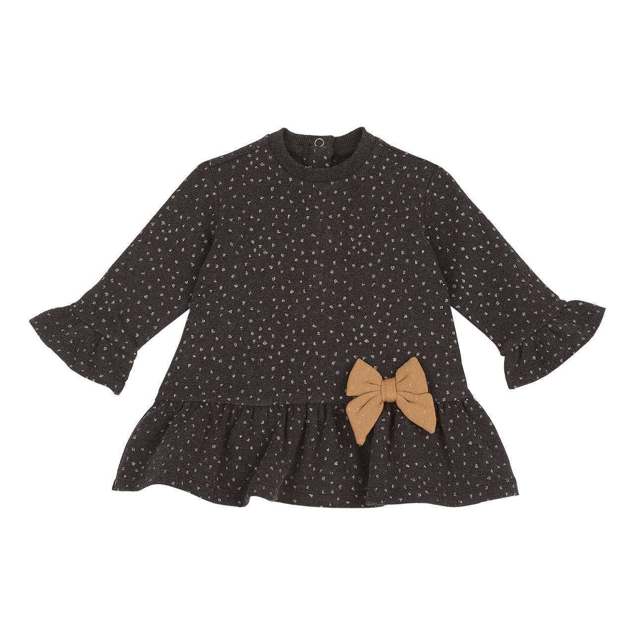 Vestito manica lunga con balze Chicco - 0