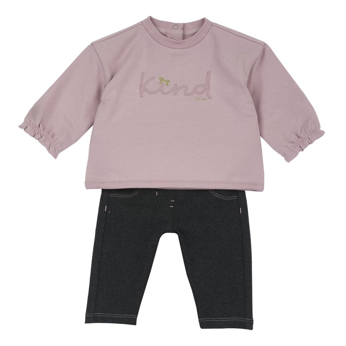 Completo felpa con leggings
