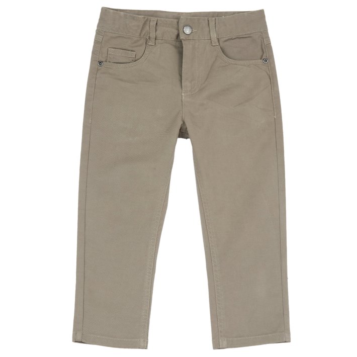 Pantalones Largos Beige
