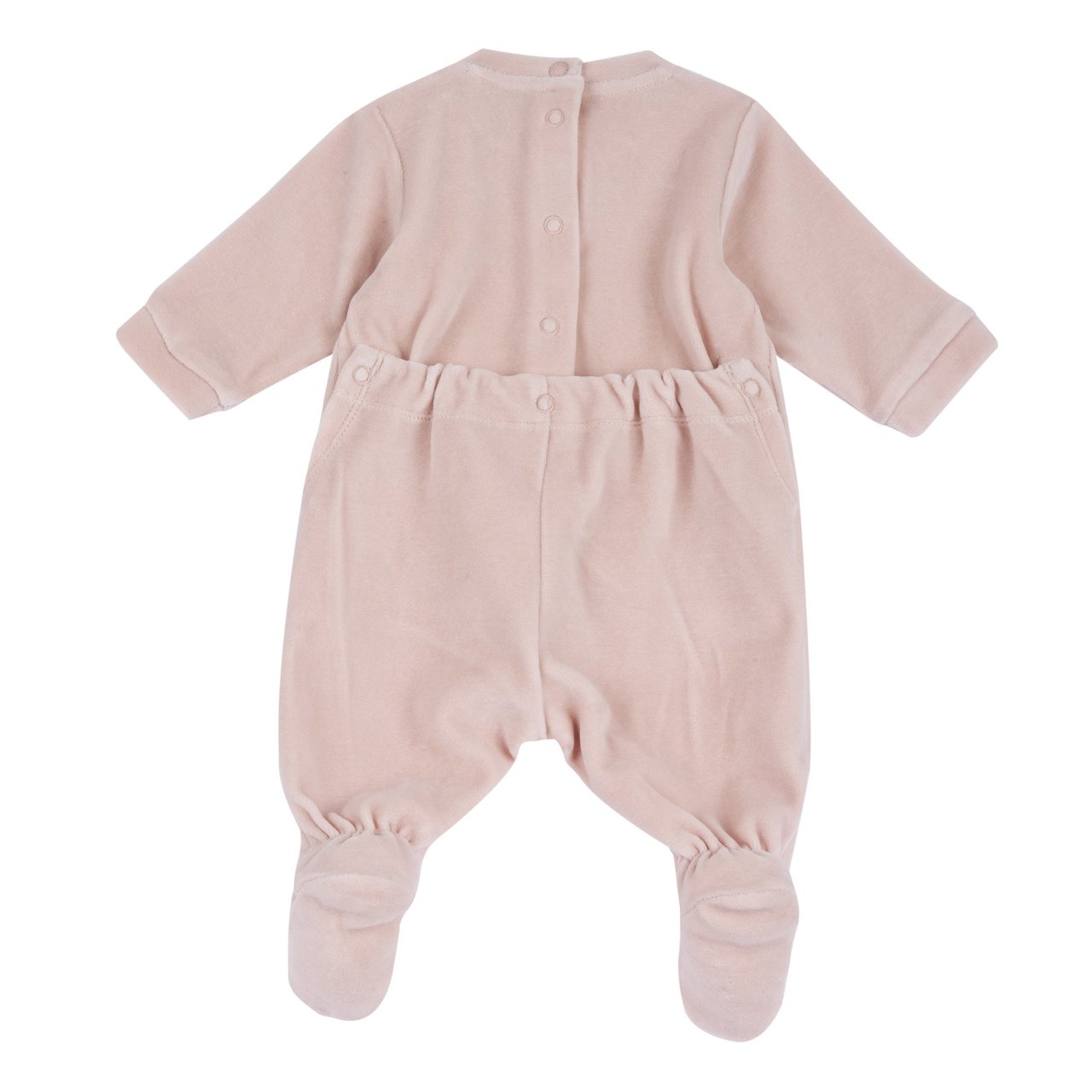 Pelele Rosa con Frase y Nubes Chicco - 1