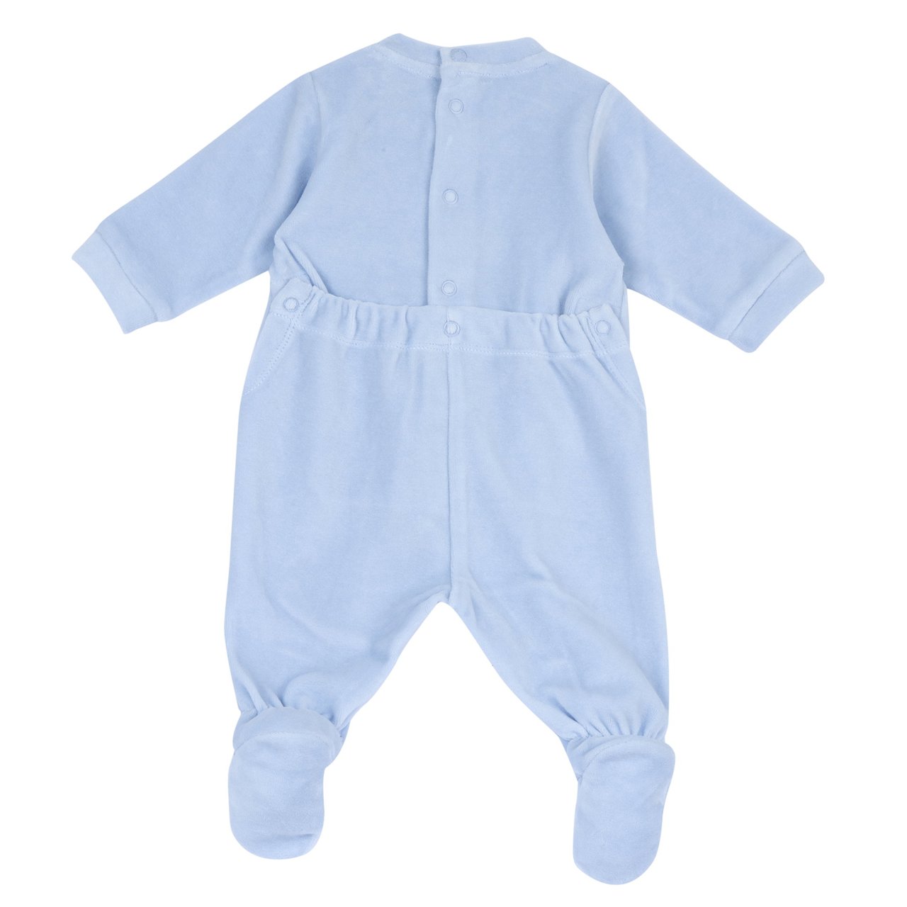 Pelele Azul con Frase y Nubes Chicco - 1