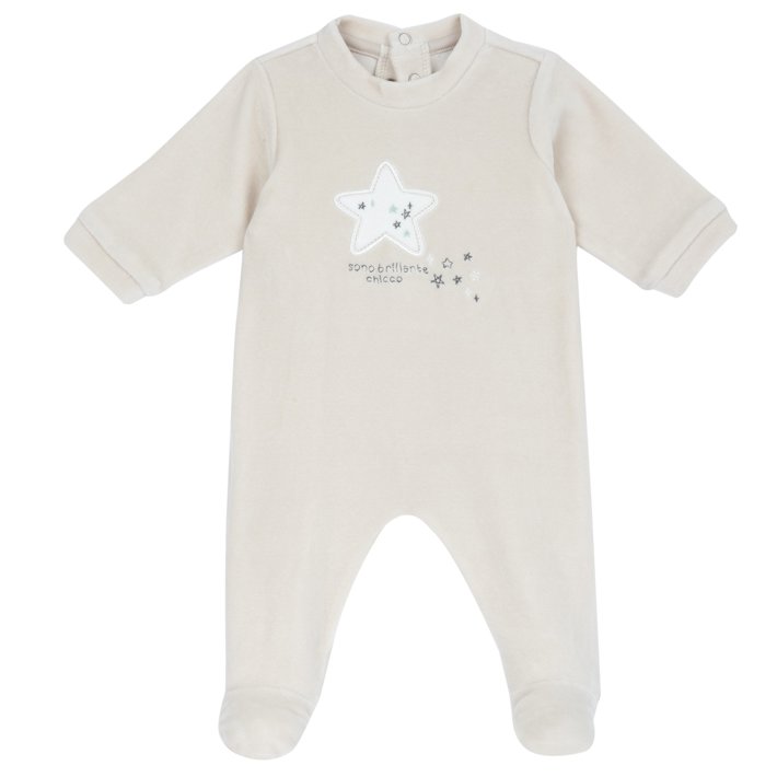 Pelele Beige con Estrella