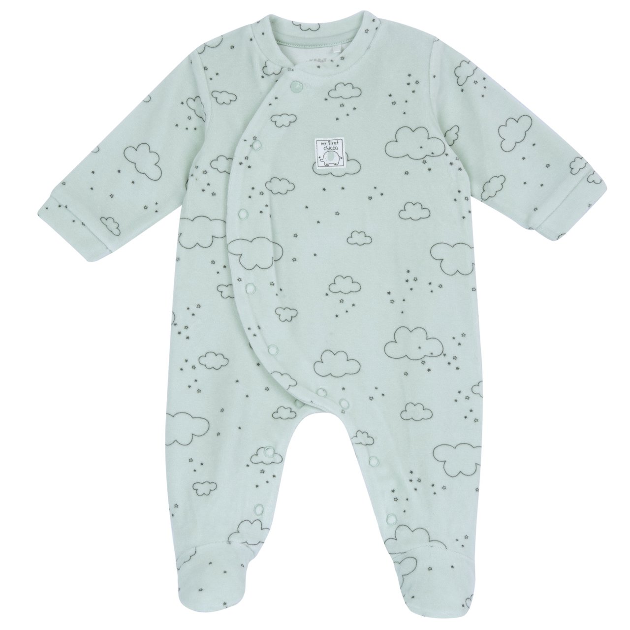 Pelele Verde con Nubes Chicco - 0
