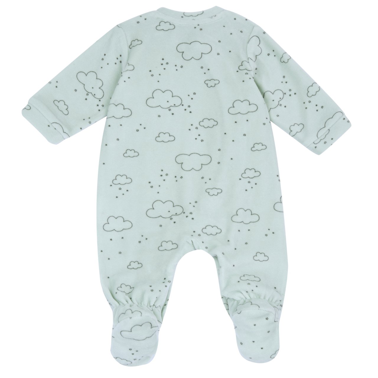 Pelele Verde con Nubes Chicco - 1