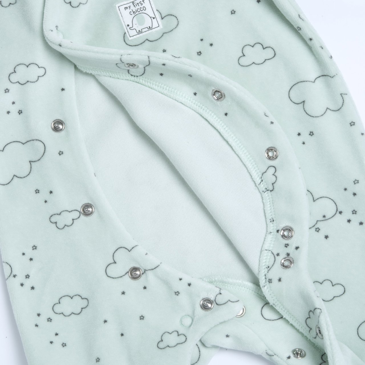 Pelele Verde con Nubes Chicco - 2