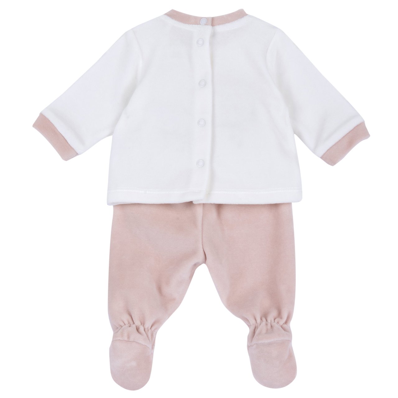 Ensemble pull et pantalon avec petits pieds Chicco - 1