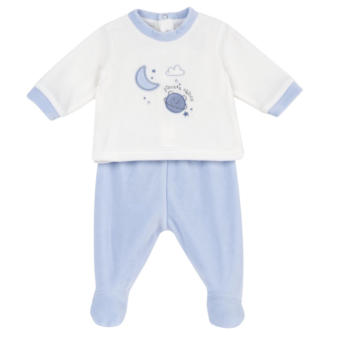 Ensemble pull et pantalon avec petits pieds Chicco - 0