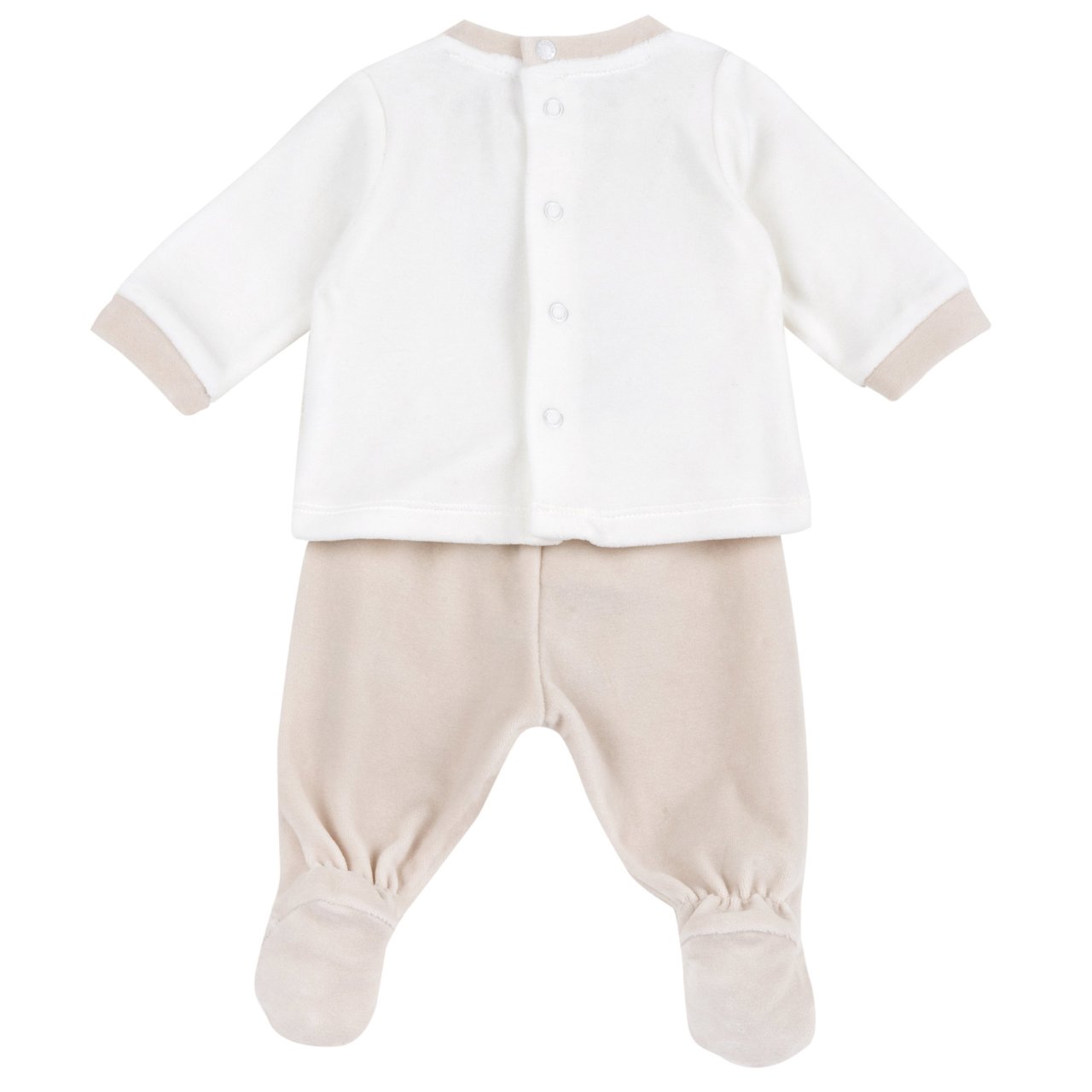 Ensemble pull et pantalon avec petits pieds Chicco - 1