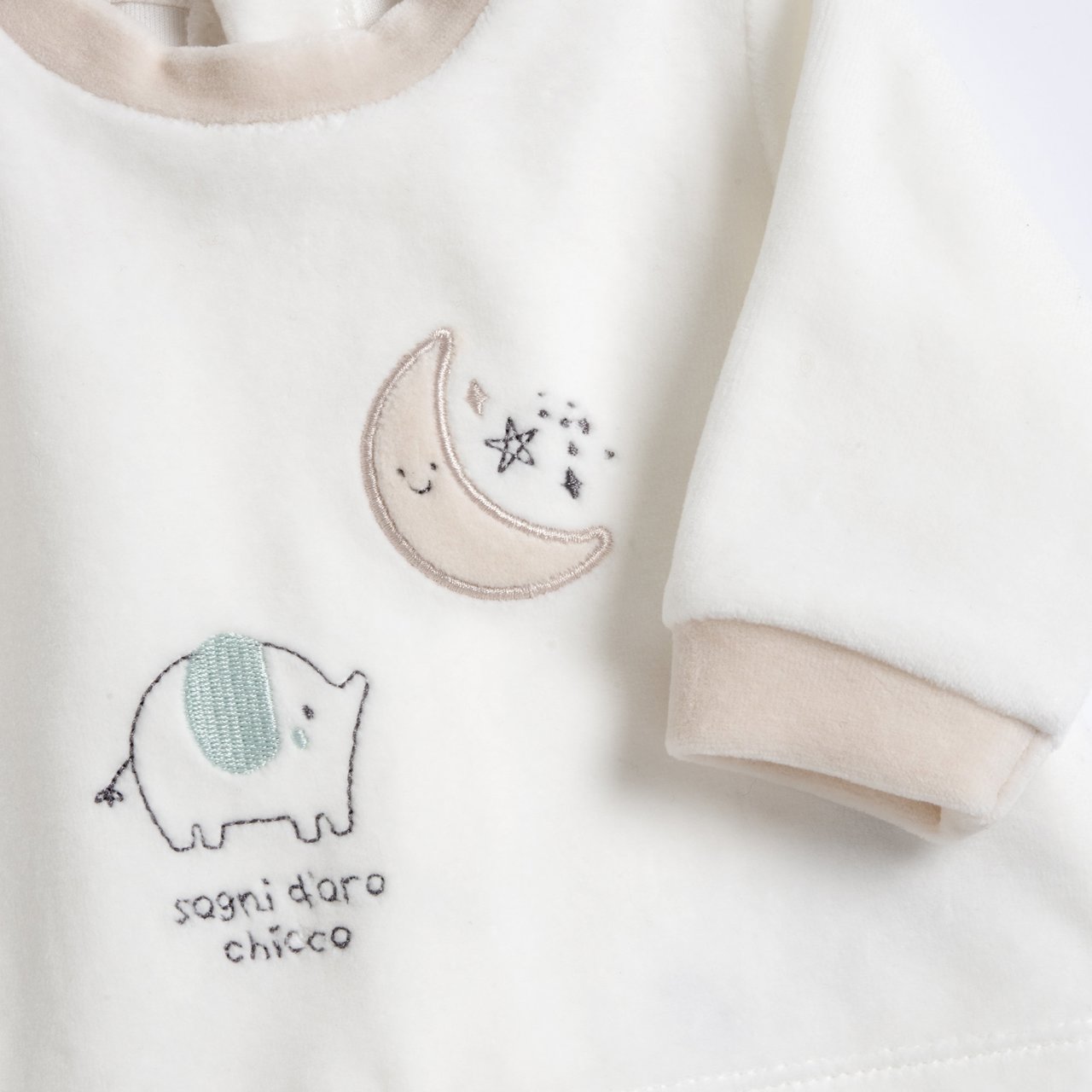 Ensemble pull et pantalon avec petits pieds Chicco - 2