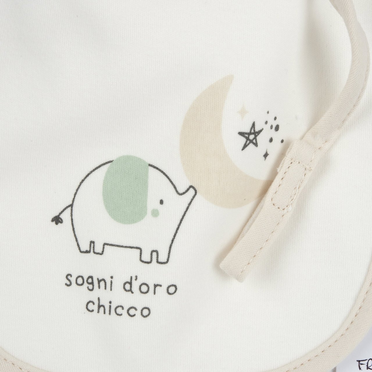 Bavoir avec cordon porte-t&eacute;tine Chicco - 2