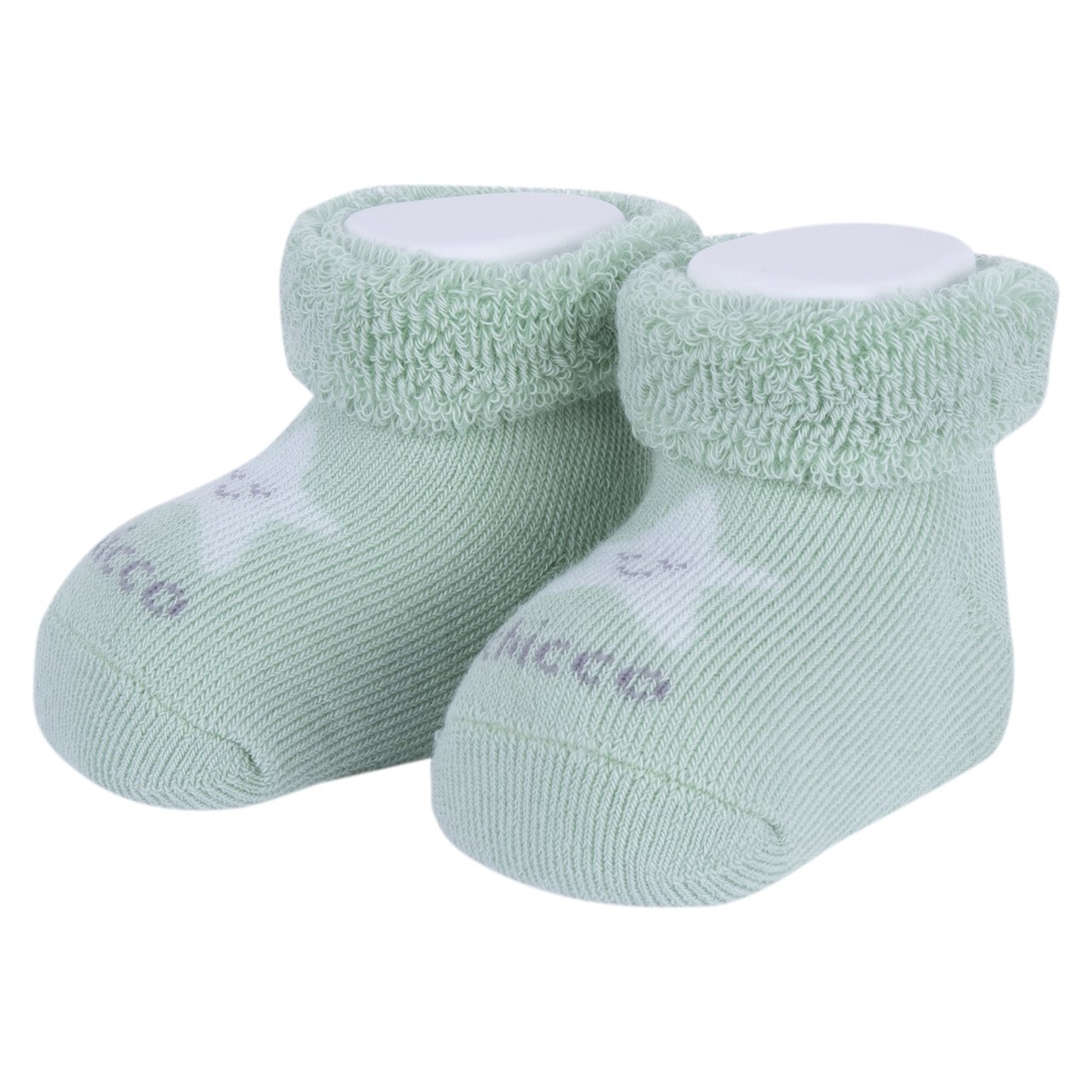 Babuchas Verdes com Estrelinha Chicco - 0