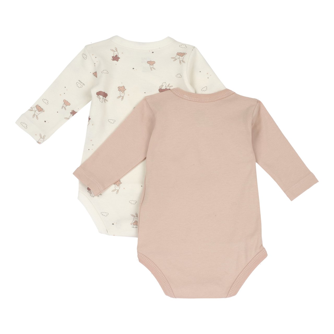 Conjunto de Bodies Rosa con Nubes Chicco - 1