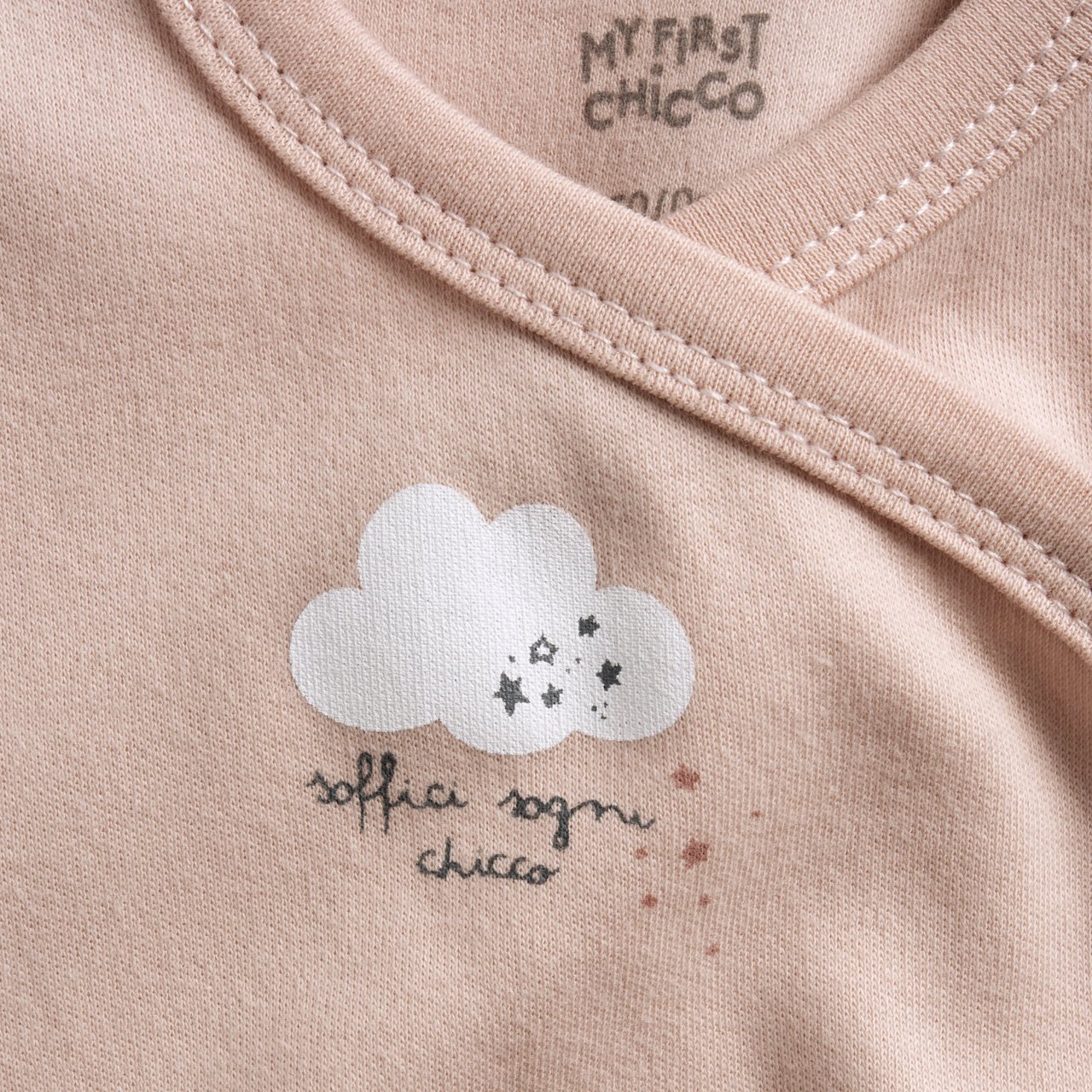 Conjunto de Bodies Rosa con Nubes Chicco - 3