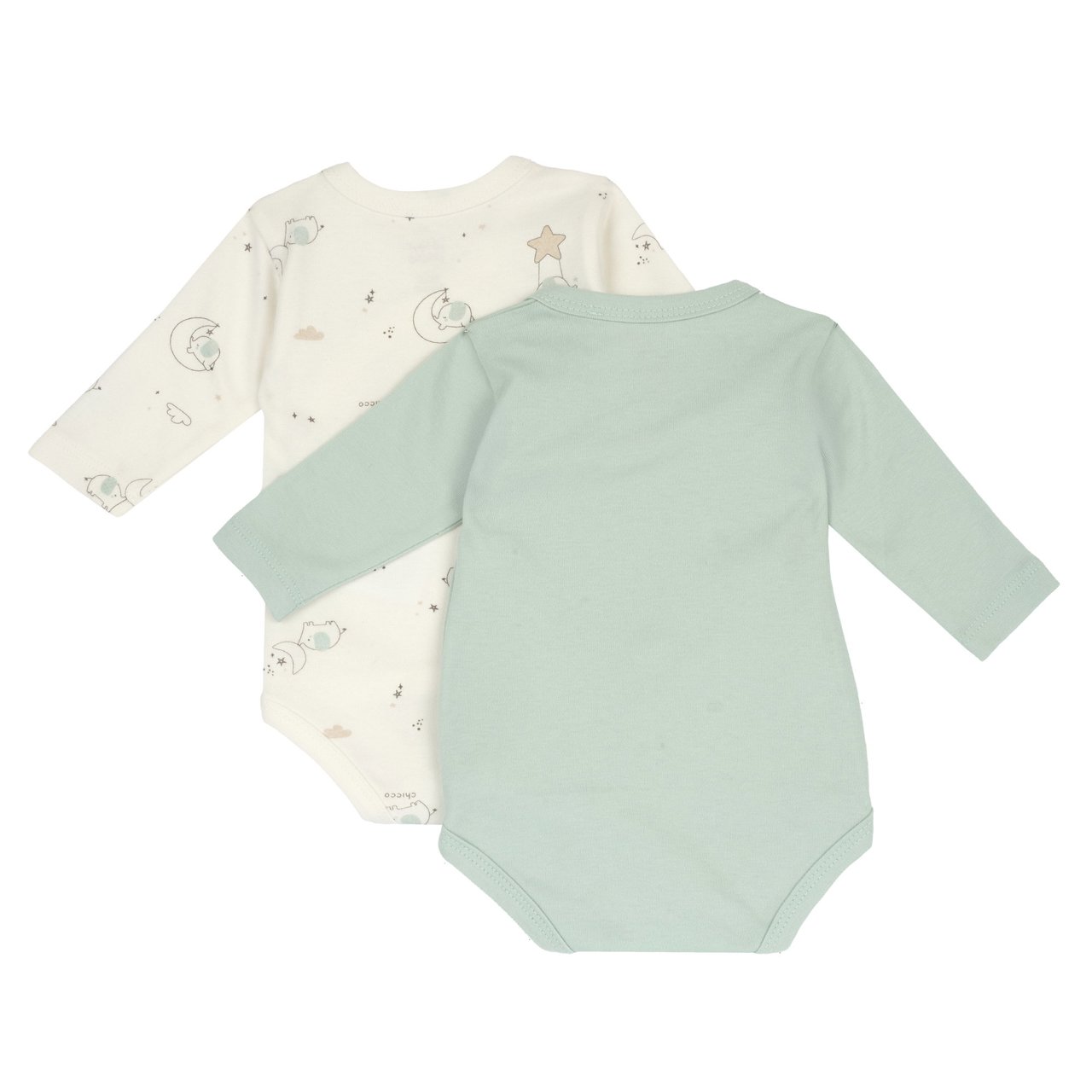Conjunto de Dos Bodies Verdes Chicco - 1