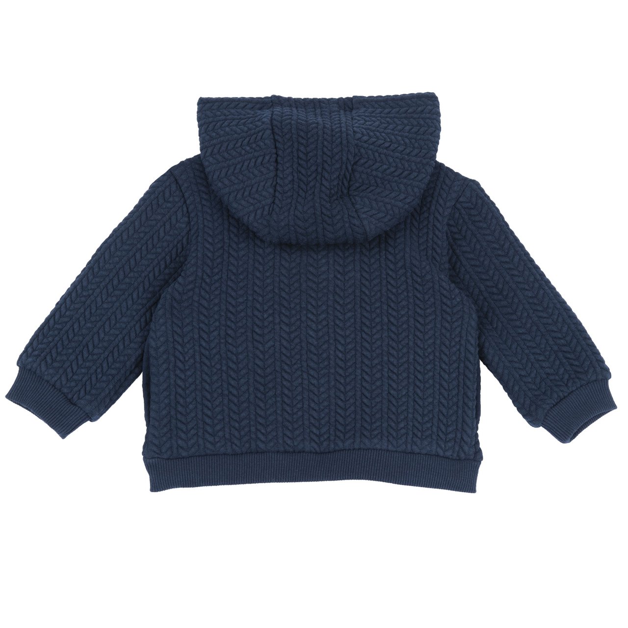 Cardigan con alamari e cappuccio Chicco - 1