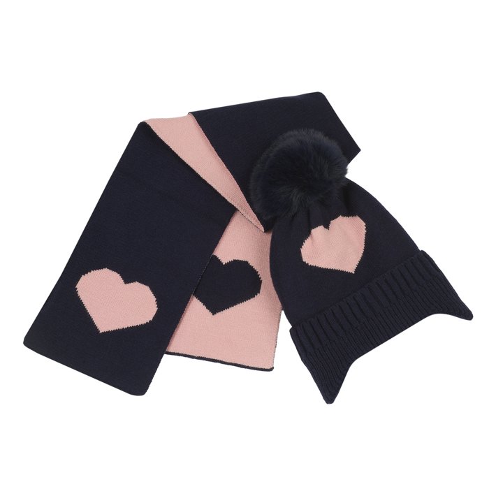 Set cappello con sciarpa