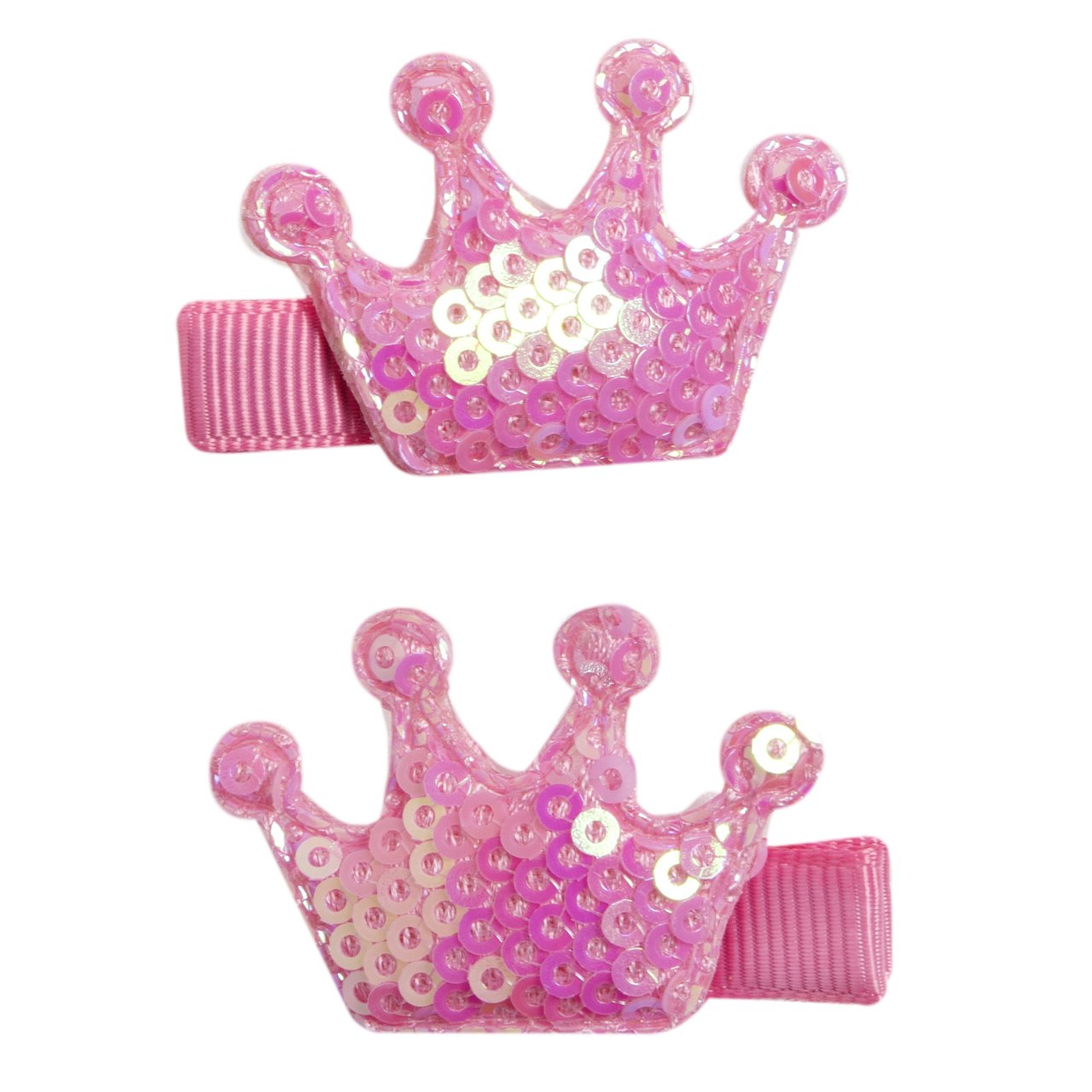 Confezione di due mollettine per capelli in rosa Chicco - 0