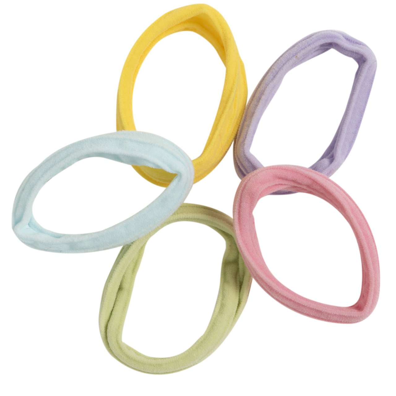 Confezione di cinque elastici per capelli Chicco - 0