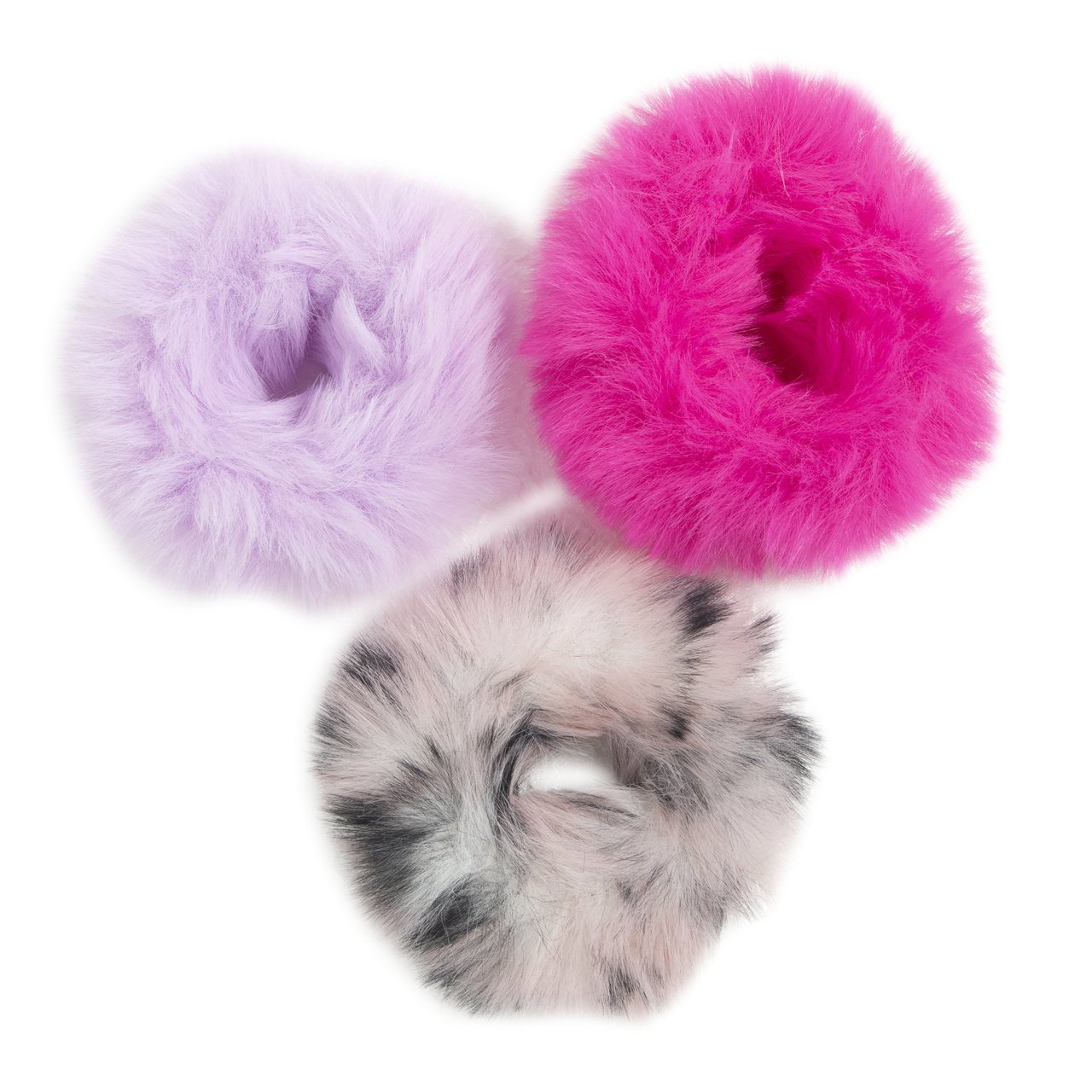 Confezione di tre elastici per capelli pelosi Chicco - 0