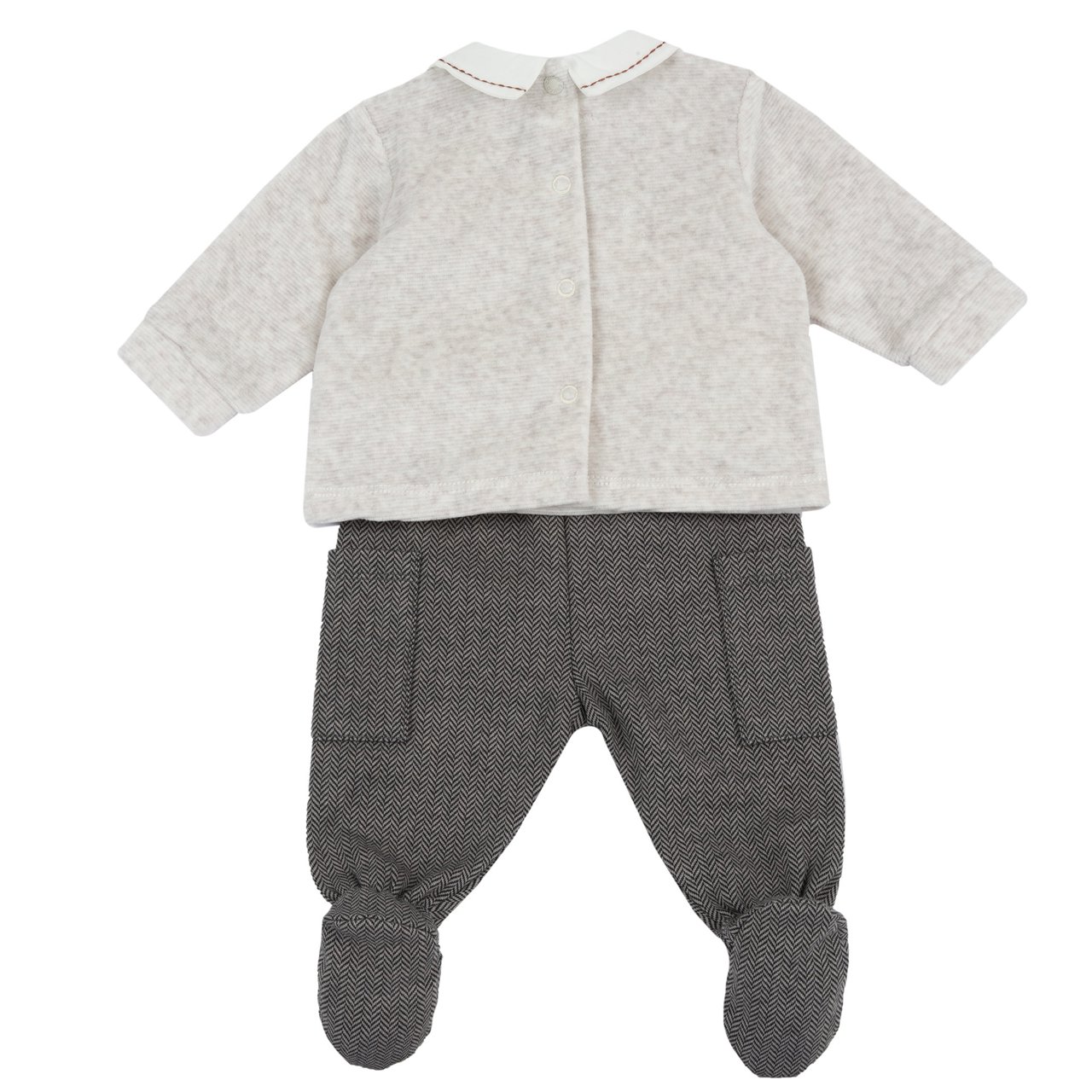Completo maglia e pantaloni con piedini Chicco - 1
