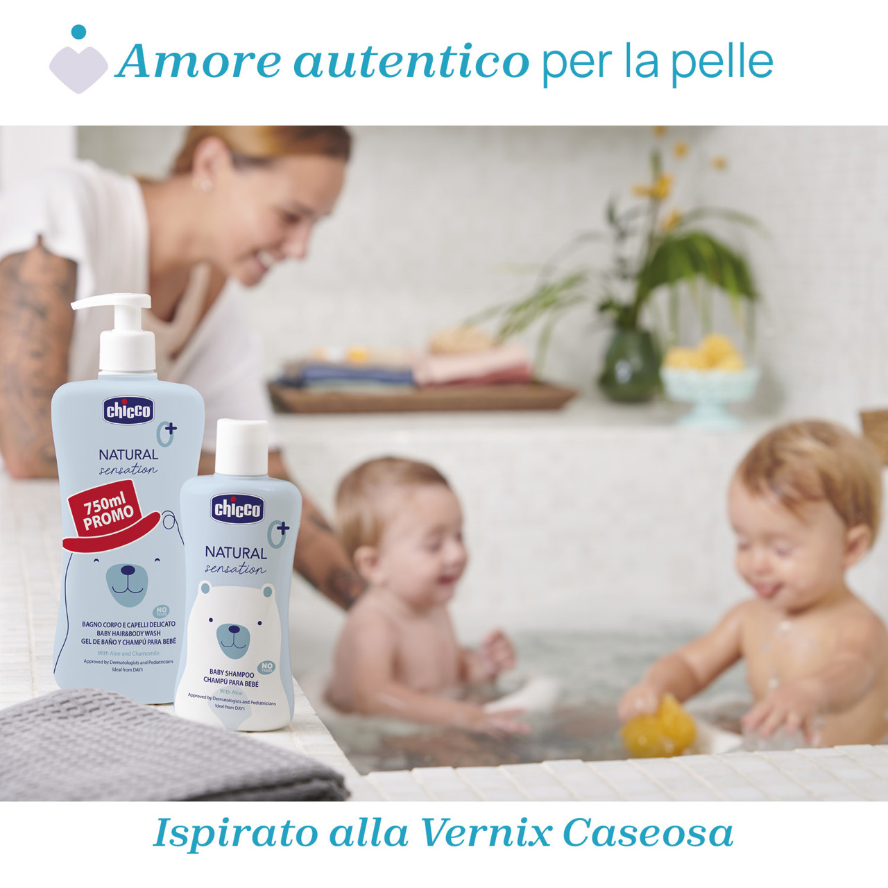 Bagno Corpo & Capelli Delicato 750 ml Chicco - 2