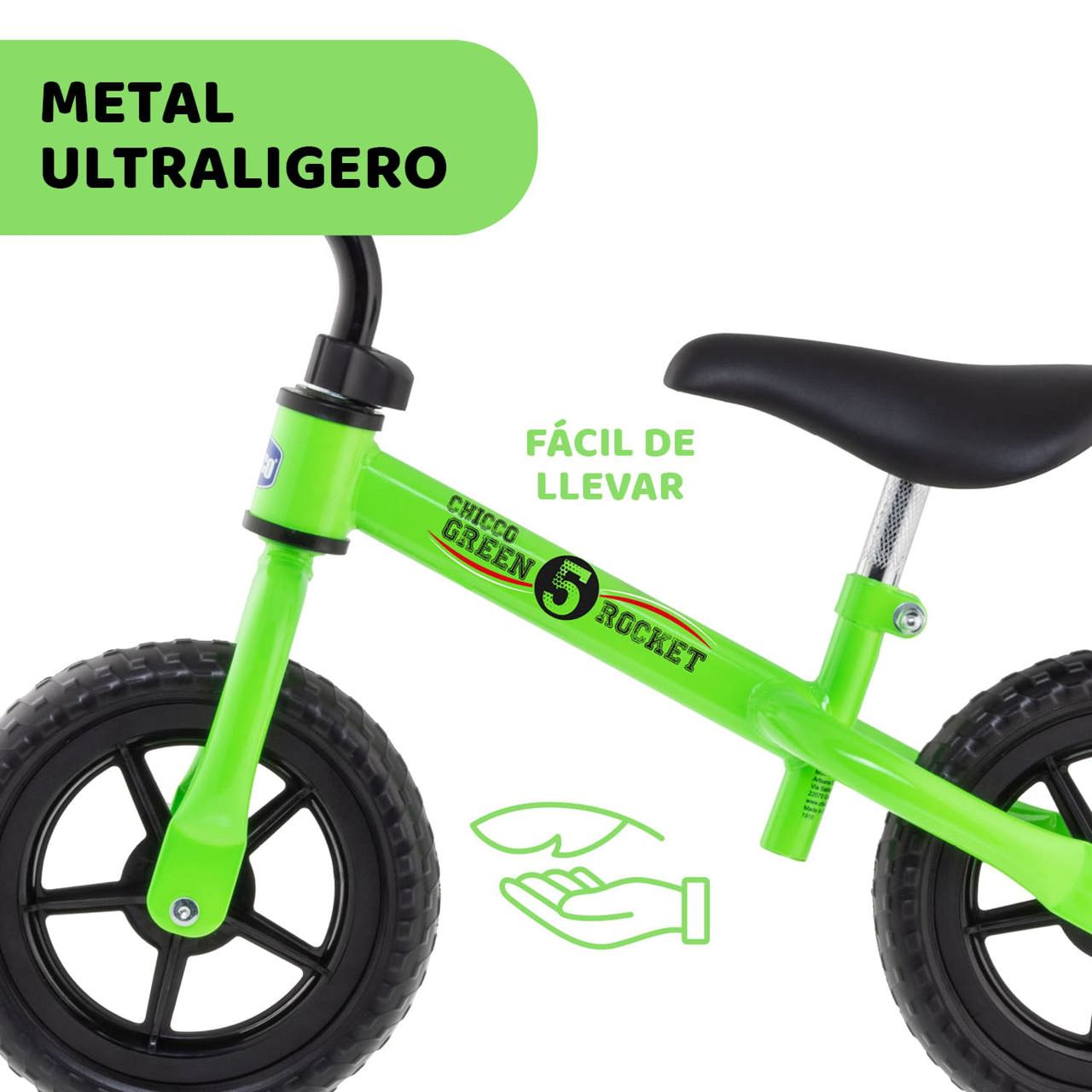 Bicicleta Niño Sin Pedales Kellys Verde — Ebike-On