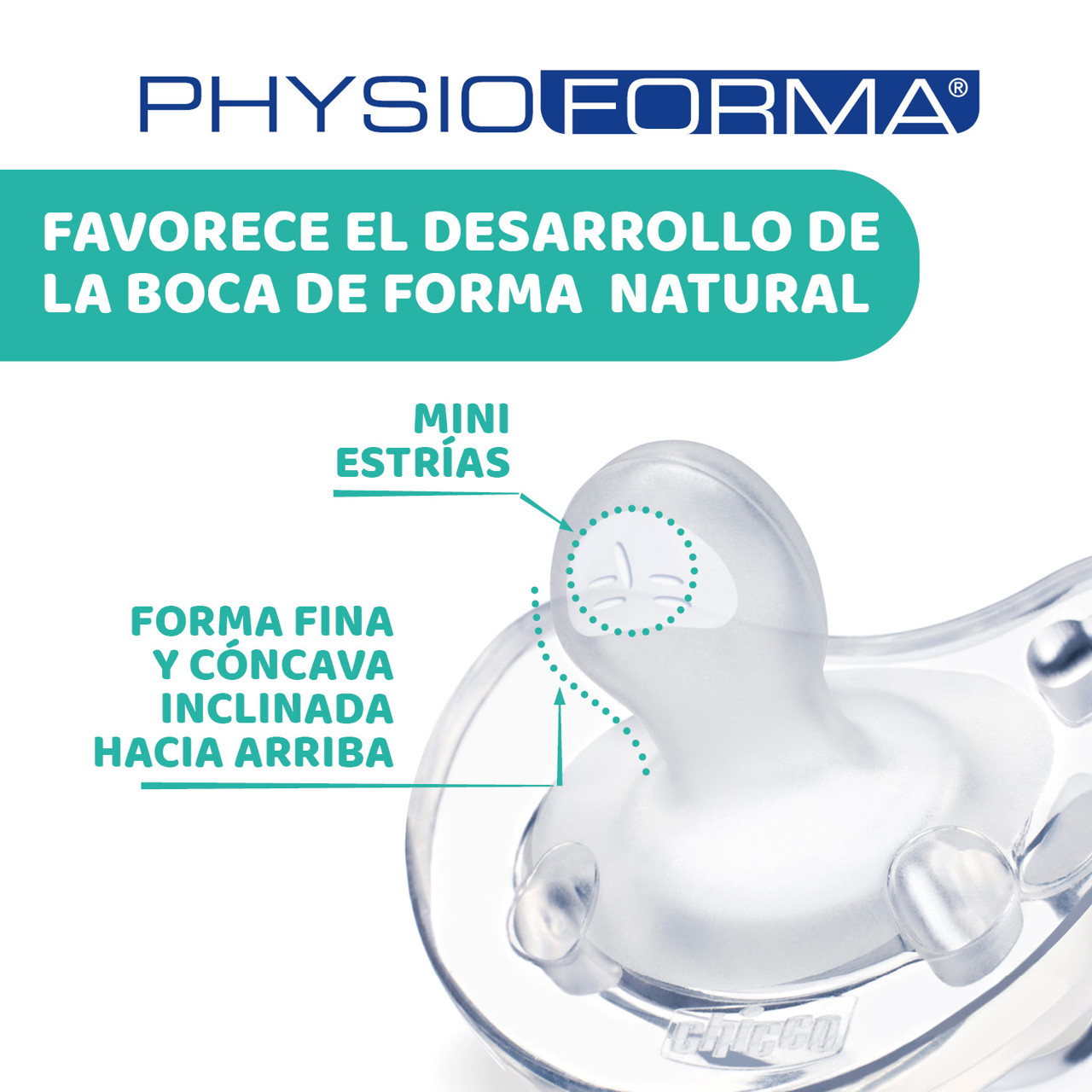 CHUPETE PHYSIO SOFT DE SILICONA ROSADO 16M-36M 1P Relax y descanso Chupetes  y accesorios Chupetes d